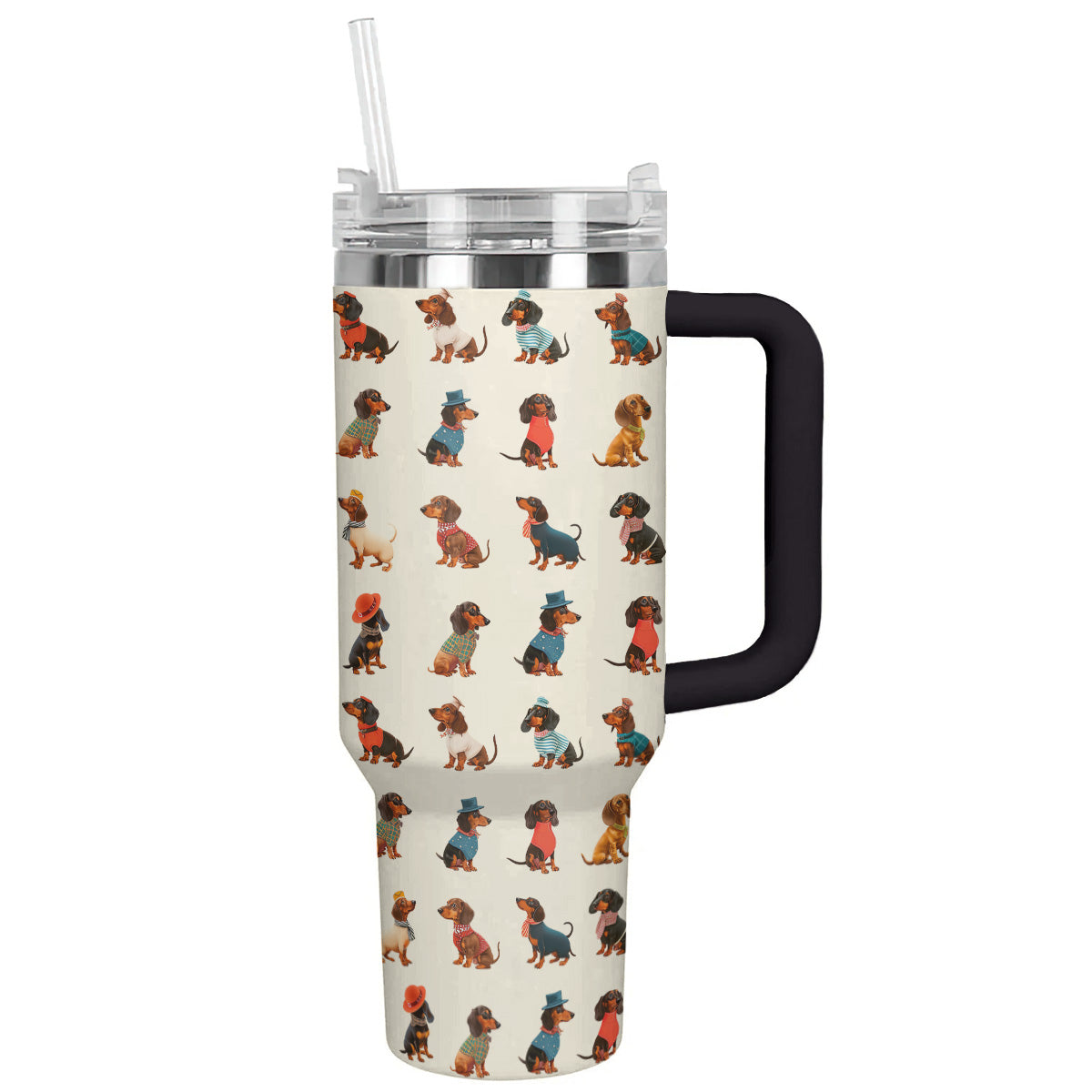 Dachshund 40 Oz Shineful™ Tumbler Multi-Style Wiener Mn8 40Oz