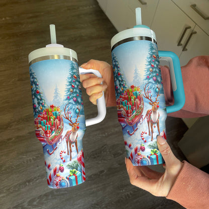 Shineful Tumbler Reindeer’s Ride