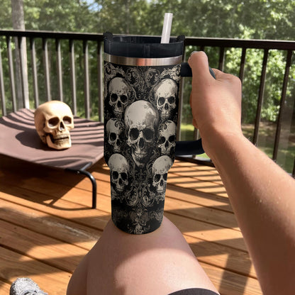 Shineful Tumbler Gothic Skull Majesty