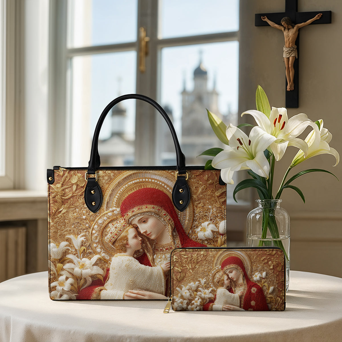 Shineful Leather Bag Sacred Embrace