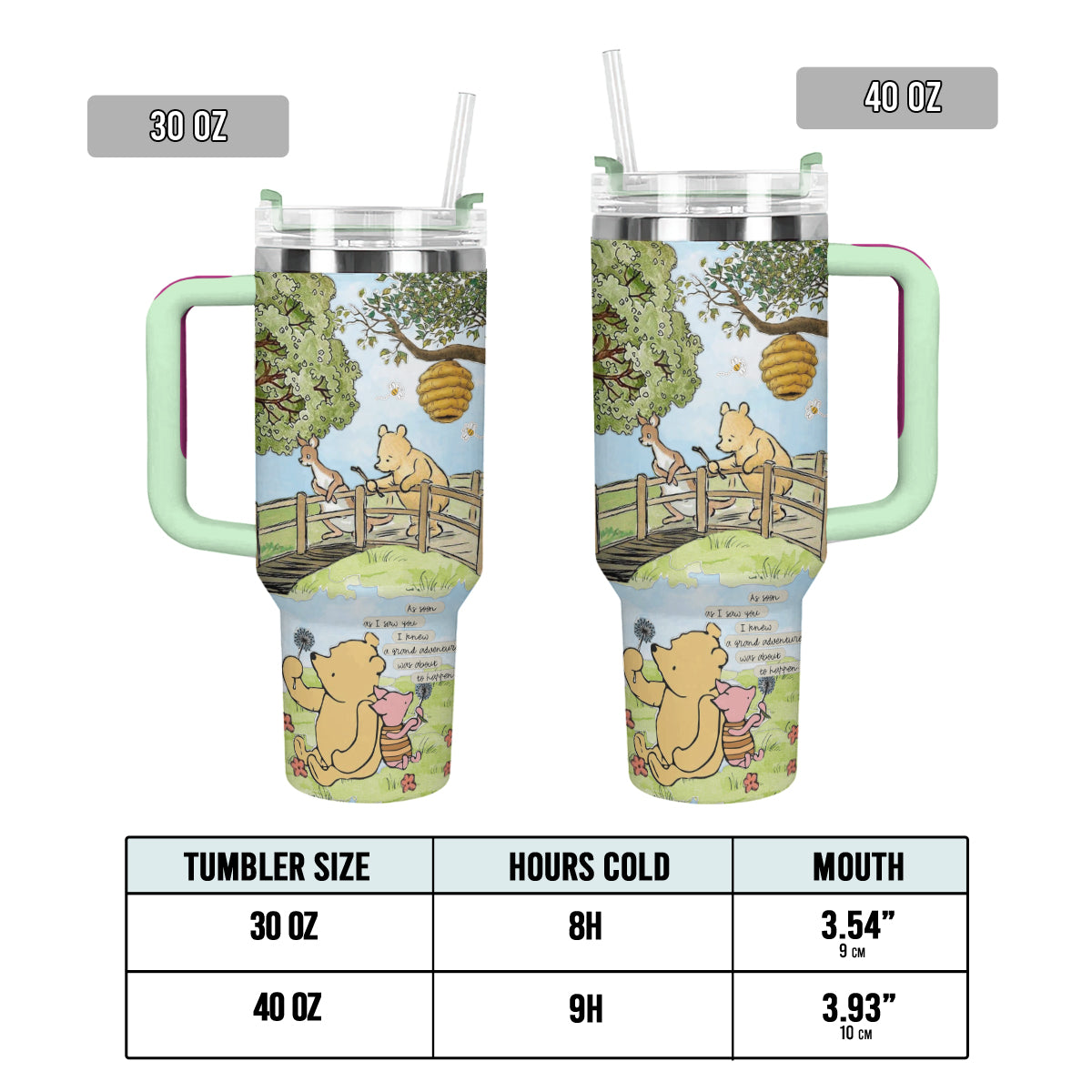 Shineful Tumbler Sweet Pooh