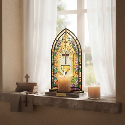 Shineful Suncatcher Candle Holder Eucharistic Light