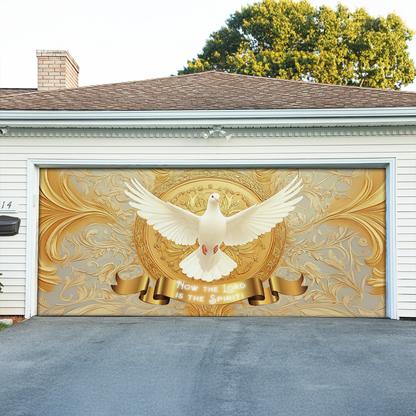 Shineful Garage Door Banner Decoration Spirit of Grace