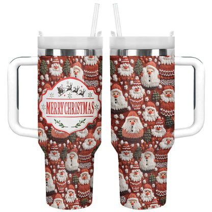 Shineful Tumbler Knitted Christmas
