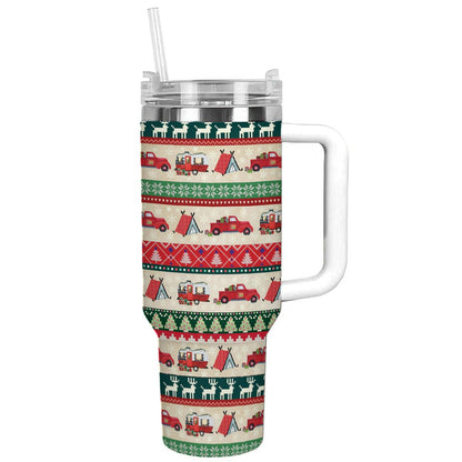 Shineful Tumbler Camping Christmas