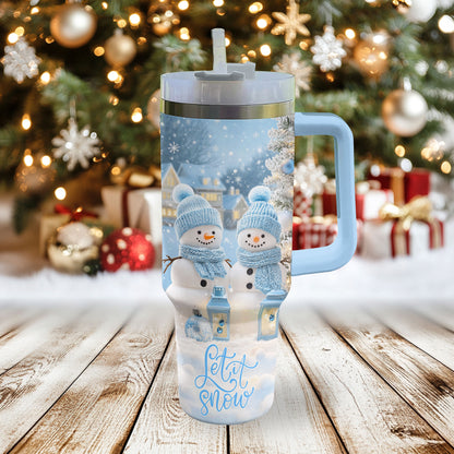 Shineful Tumbler Snowy Day