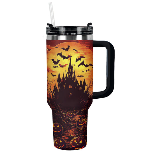 Shineful Tumbler Halloween Haunted Castle
