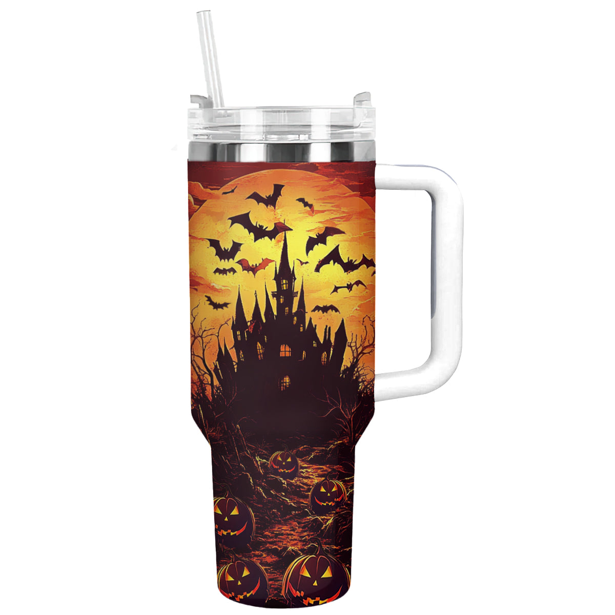 Shineful Tumbler Halloween Haunted Castle