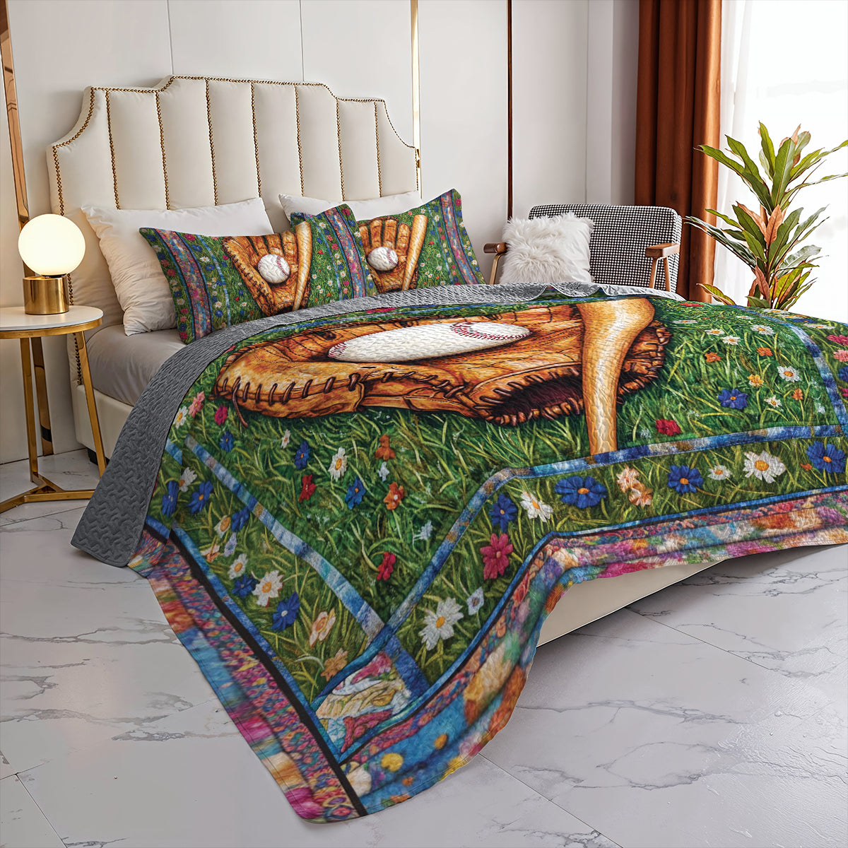 Shineful All Season Quilt 3-Piece Set - Home Run Heritage