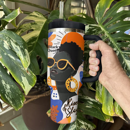 Shineful Tumbler Rise & Slay Queen