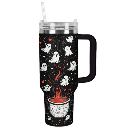 Shineful Tumbler Ghostly Sips Halloween
