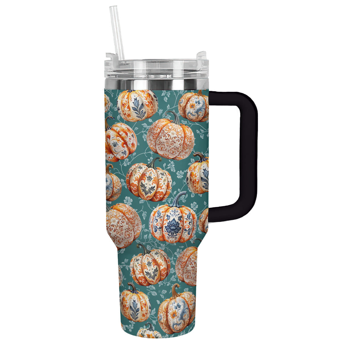 Shineful Tumbler Elegant Pumpkins