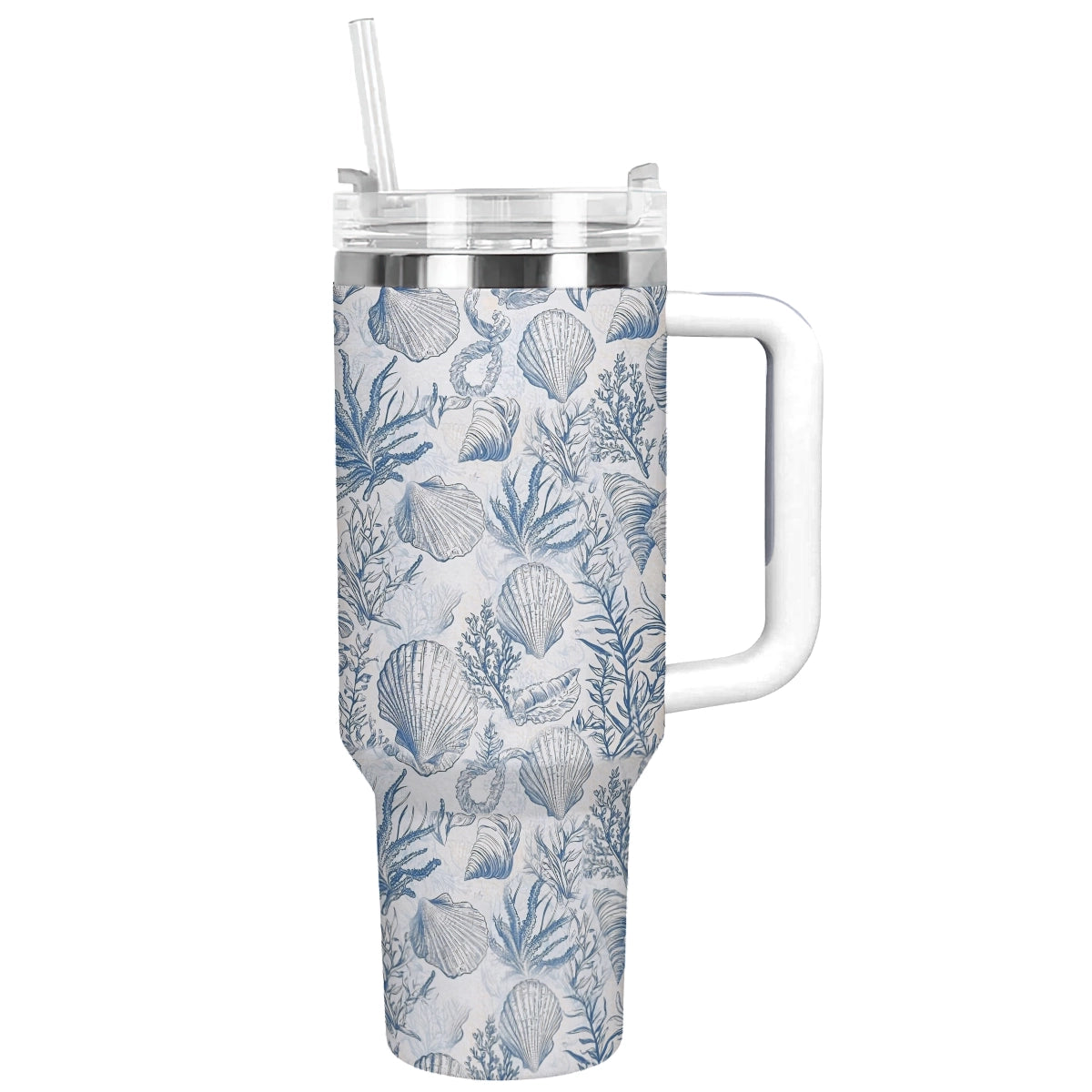 Shineful Tumbler Blue Wave Shell