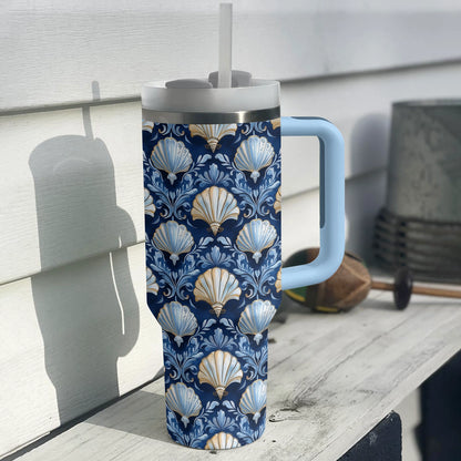 Shineful Tumbler Seashell Elegance