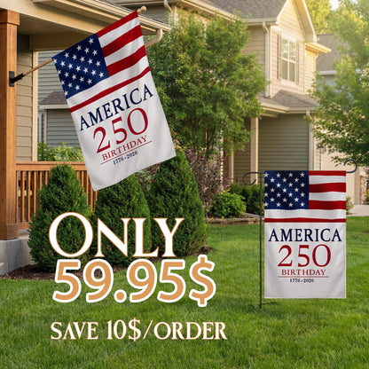 Shineful Bundle Double Flag America 250th Anniversary