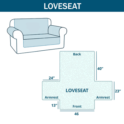 Shineful Sofa Cover Set Botanical Cat Bliss