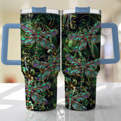 Shineful Tumbler Beautiful Dragonflies