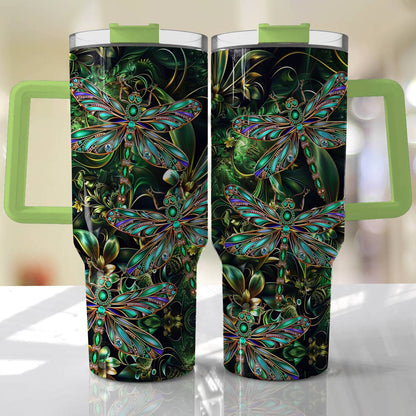 Shineful Tumbler Beautiful Dragonflies