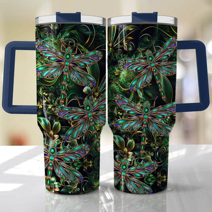 Shineful Tumbler Beautiful Dragonflies
