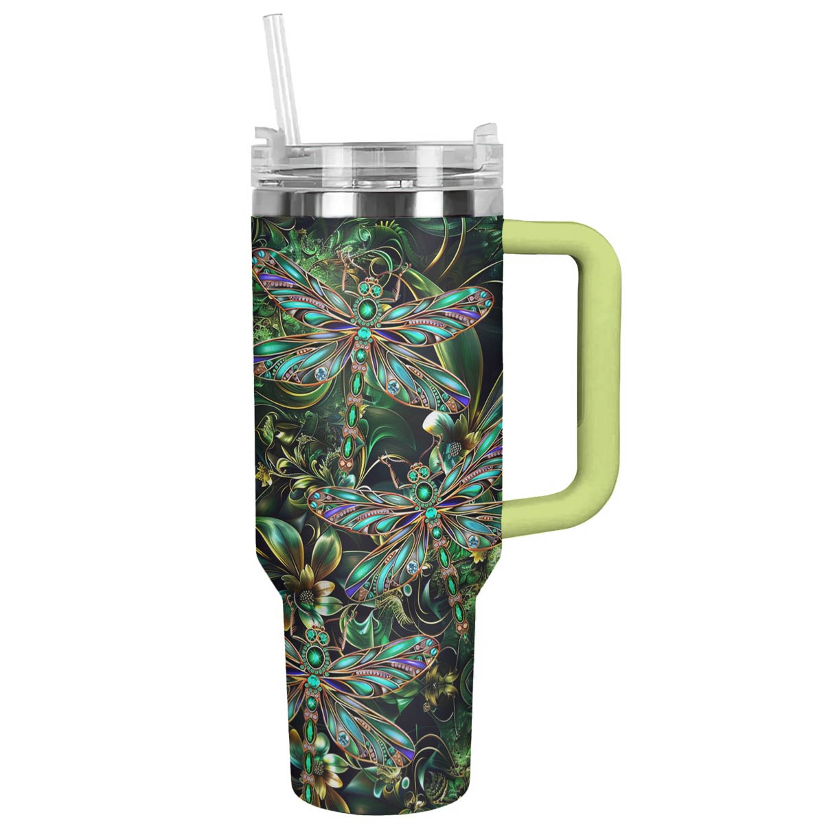 Shineful Tumbler Beautiful Dragonflies