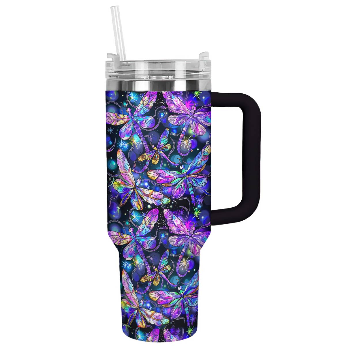 Shineful Tumbler Breathtaking Dragonflies