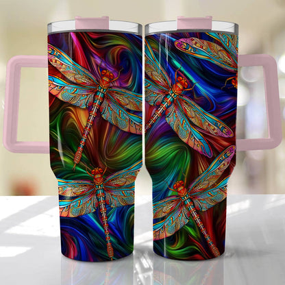 Shineful Tumbler Gorgeous Dragonflies