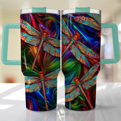 Shineful Tumbler Gorgeous Dragonflies