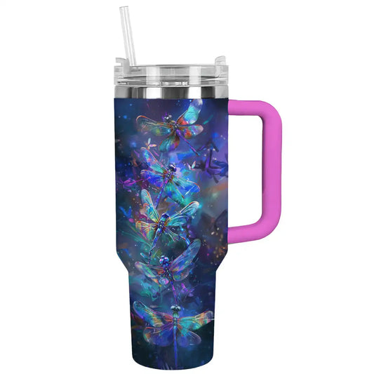 Shineful Tumbler Cosmic Dragonfly