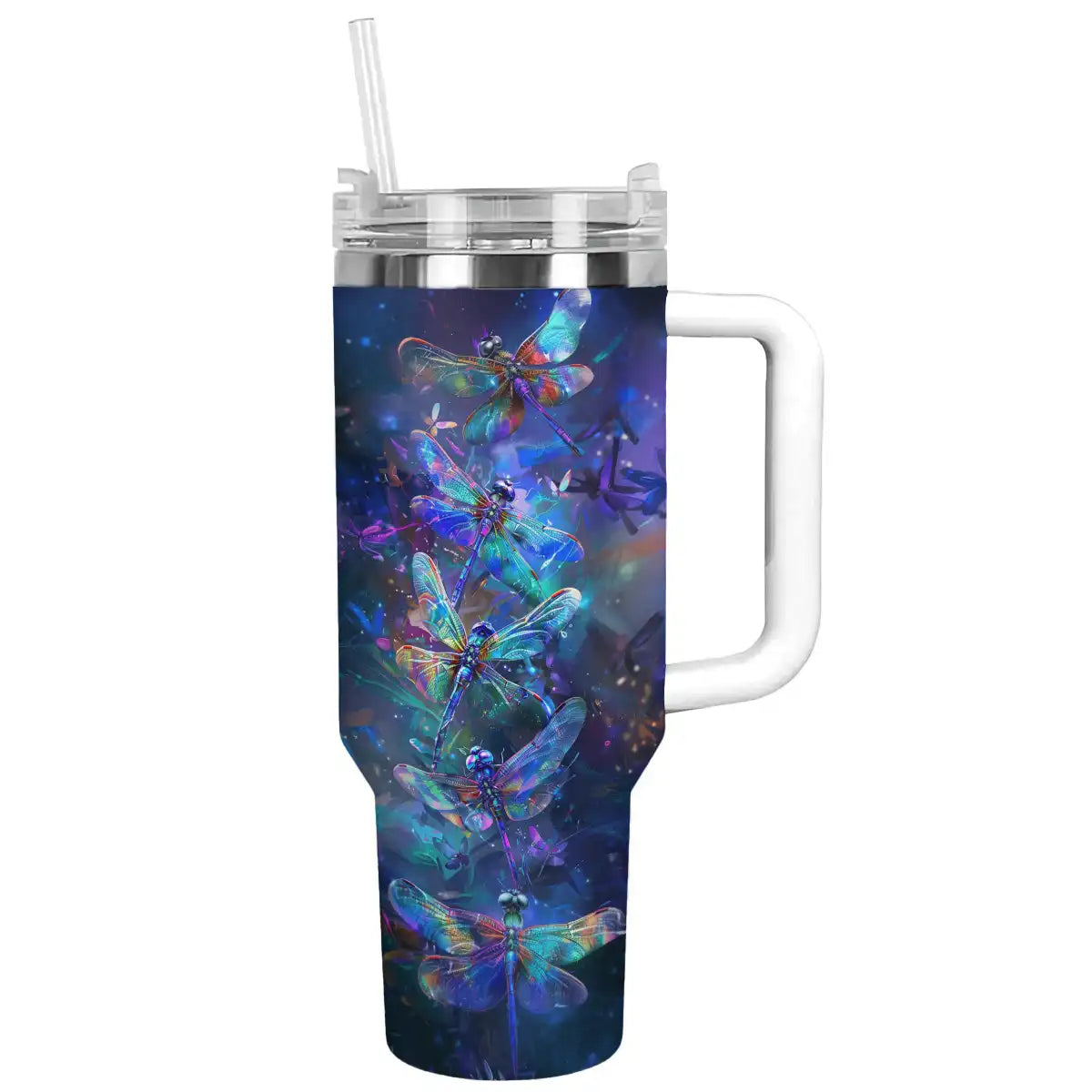 Shineful Tumbler Cosmic Dragonfly