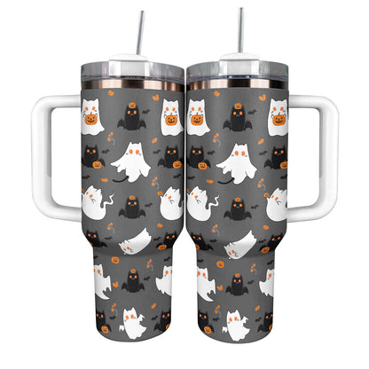 Shineful Tumbler Halloween Cute Cat