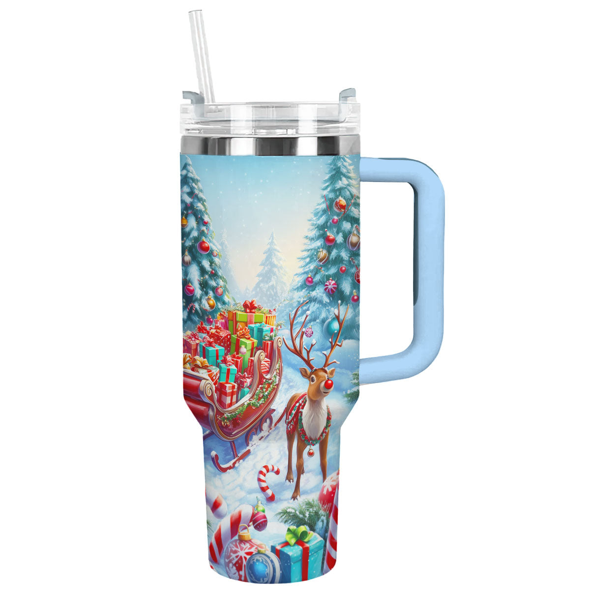 Shineful Tumbler Reindeer’s Ride
