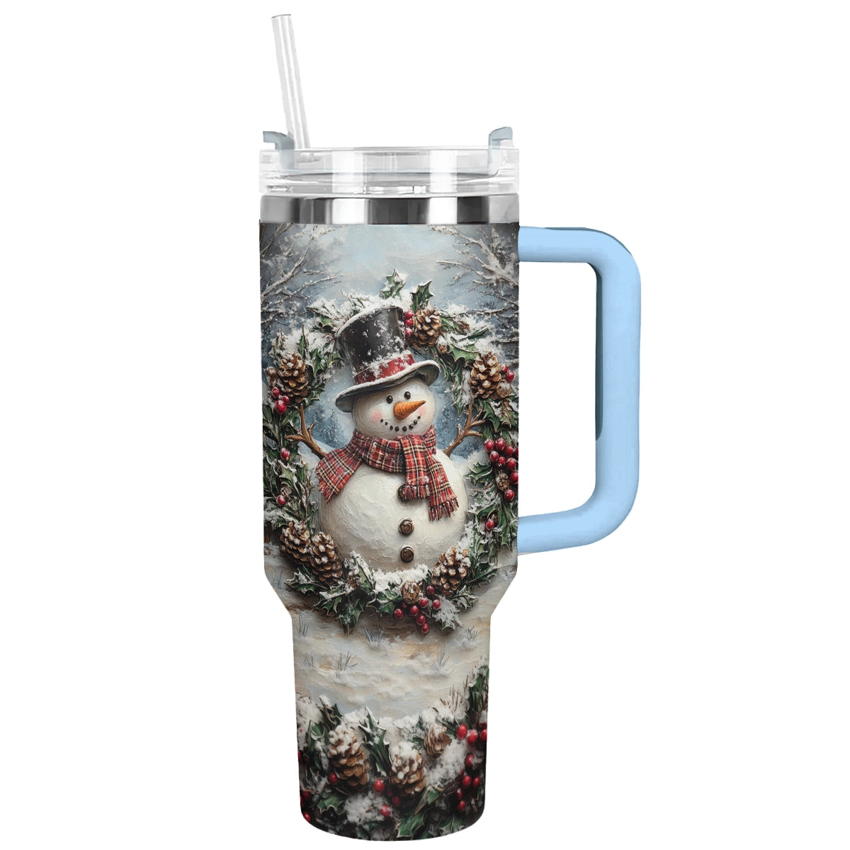Shineful Tumbler Frosty Snowman Delight