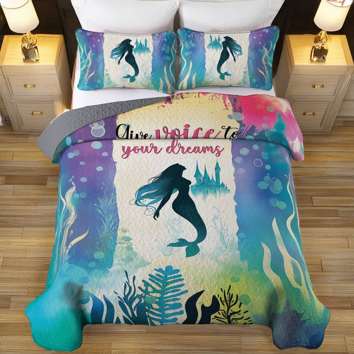 Shineful All Season Quilt 3-Piece Set To Your Dreams