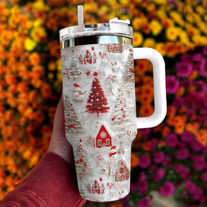 Shineful Glossy Tumbler Cheerful Christmas
