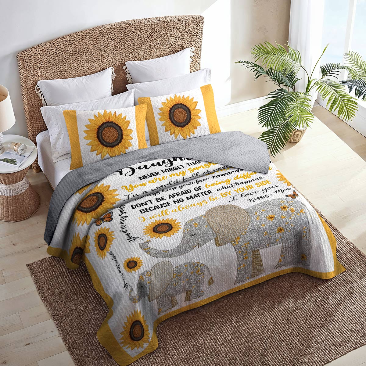 Shineful All Season Quilt 3-Piece Set Little Angel
