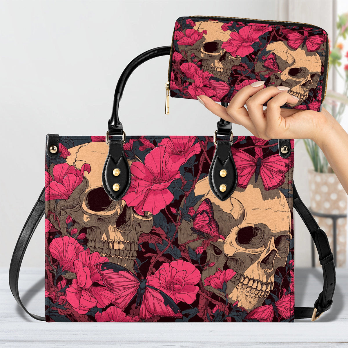 Shineful Leather Bag Blush Bone Reverie