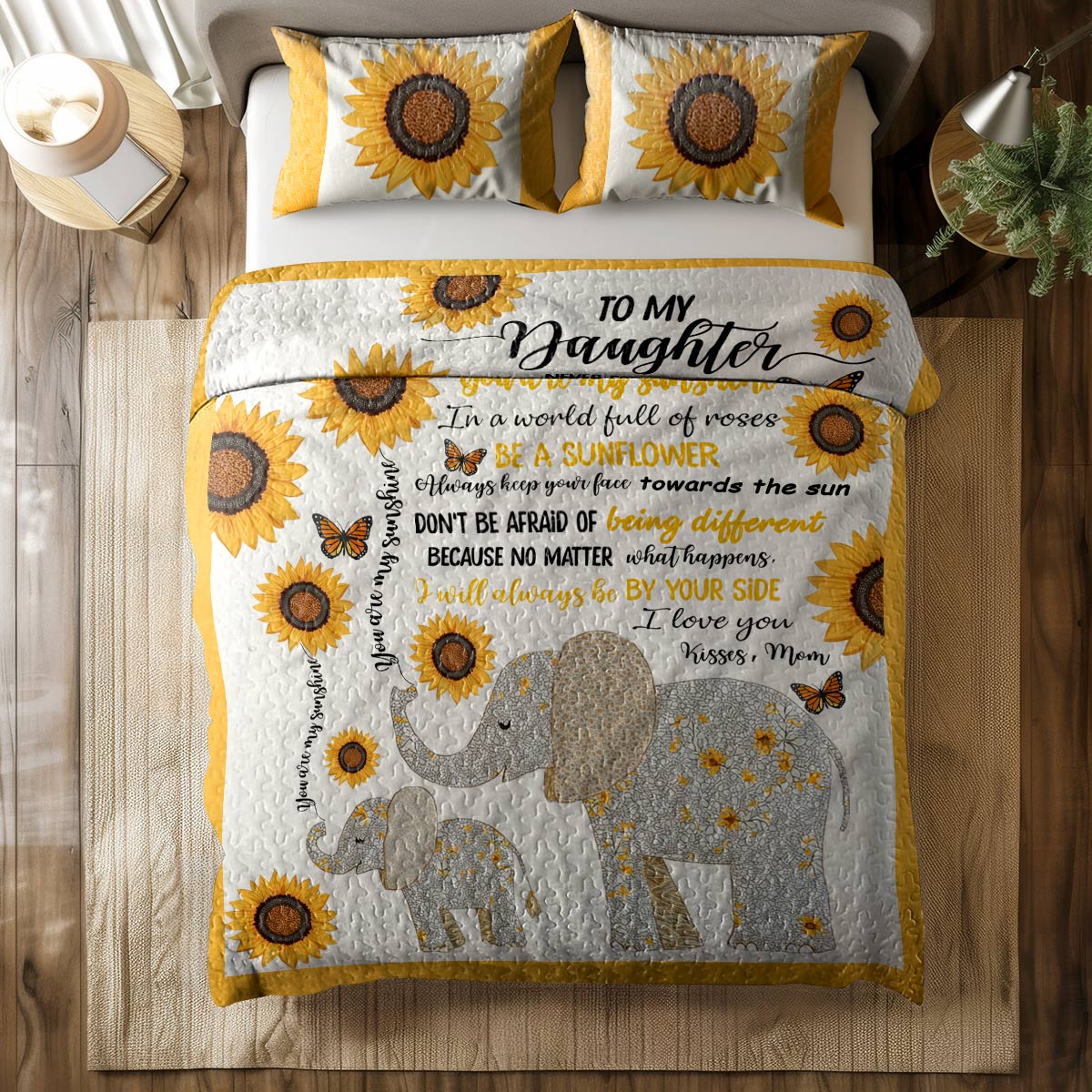 Shineful All Season Quilt 3-Piece Set Little Angel