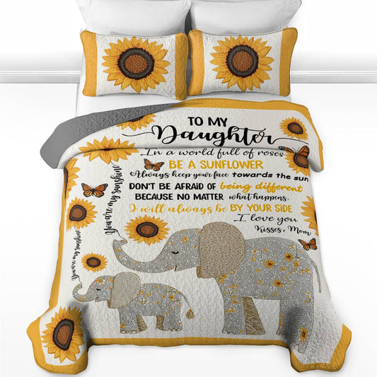Shineful All Season Quilt 3-Piece Set Little Angel