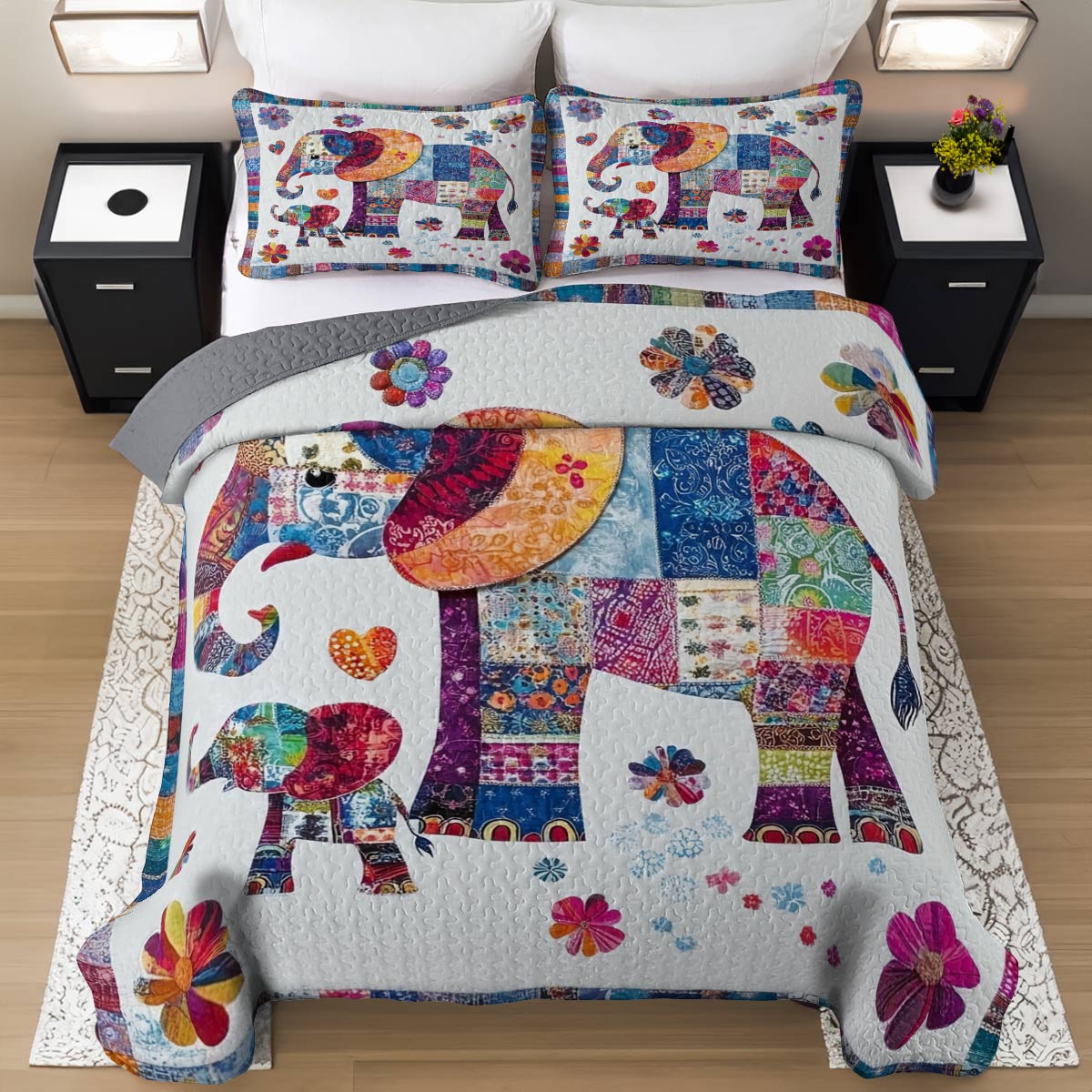 Shineful All Season Quilt 3-Piece Set Outstanding Baby