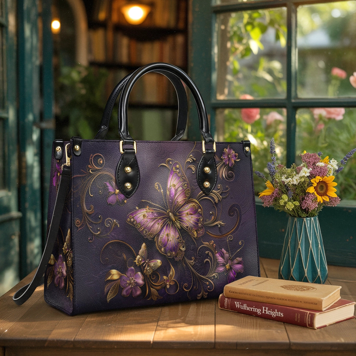 Shineful Enchanted Flutter Leather Bag