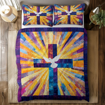 Shineful All Season Quilt 3-Piece Set - Grace of God