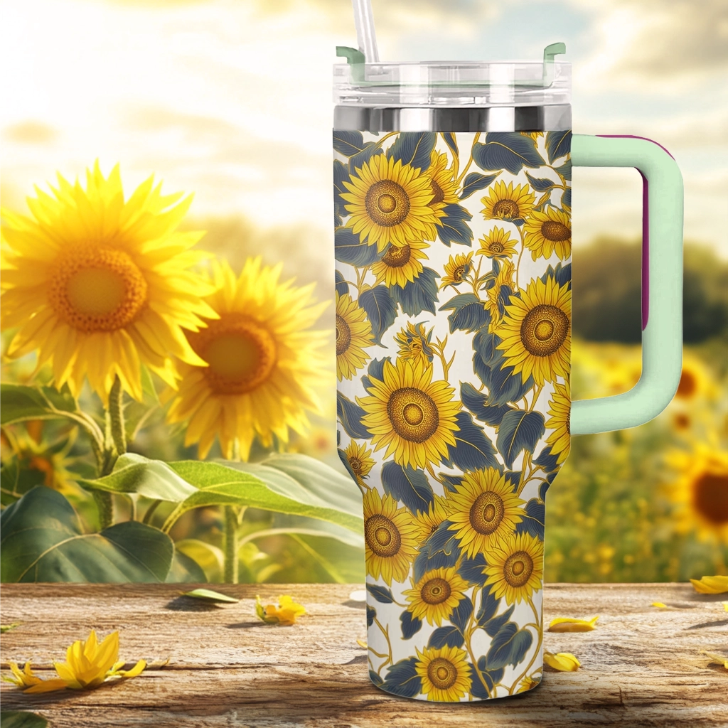 Shineful Tumbler Sunflower Bold Bloom