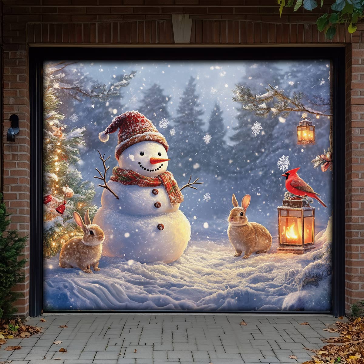 Shineful Garage Door Banner Decoration Christmas Eve Magic