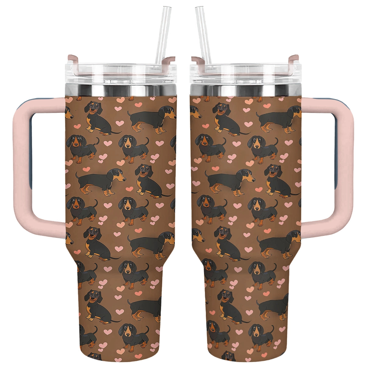 Shineful Tumbler My Heart Dachshunds