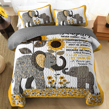 Shineful All Season Quilt 3-Piece Set Sunshine Daughter