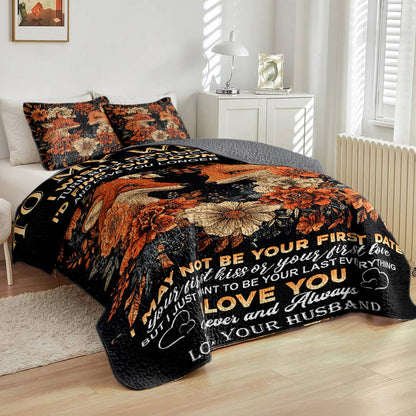 Shineful All Season Quilt 3-Piece Set Darling Fox Love