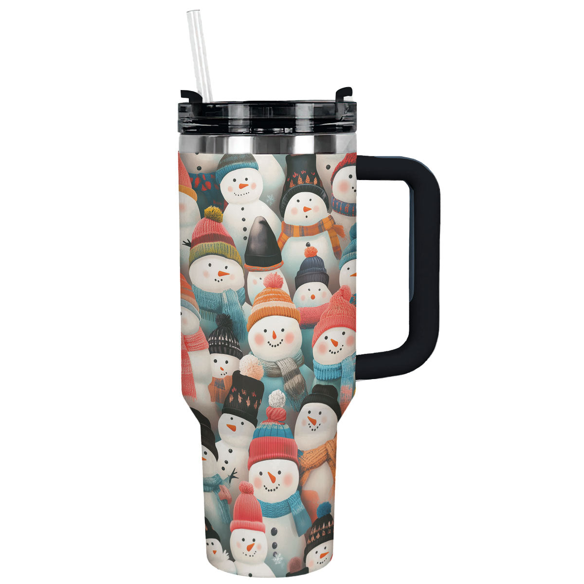 Shineful Tumbler Cozy Snowmen