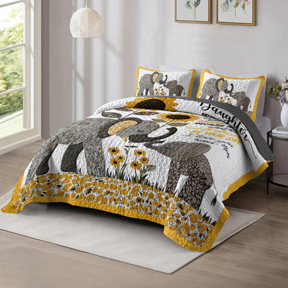 Shineful All Season Quilt 3-Piece Set Sunshine Daughter