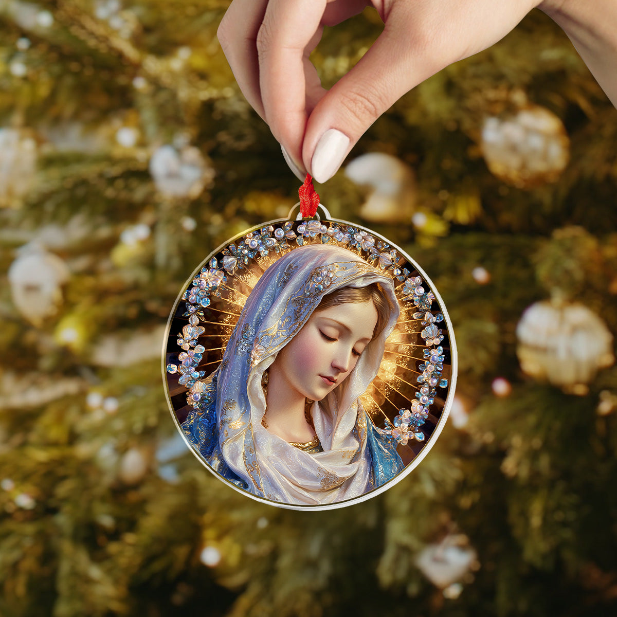 Shineful 2D Acrylic Ornament Holy Serenity