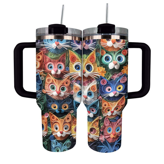 Shineful Glossy Tumbler Kitty Krew